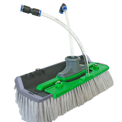 Brosse courbée Unger nLITE non fleurée (poils gris) ref NUR28
