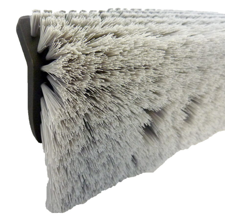 Brosse courbée Unger nLITE non fleurée (poils gris) ref NUR28