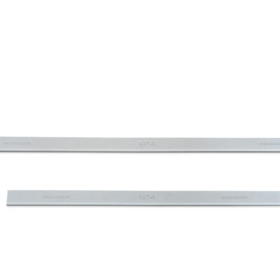 Caoutchouc Moerman NXT-R Silver Edition en silicone et découpe 90° 35 cm ref 28018 & 28019.