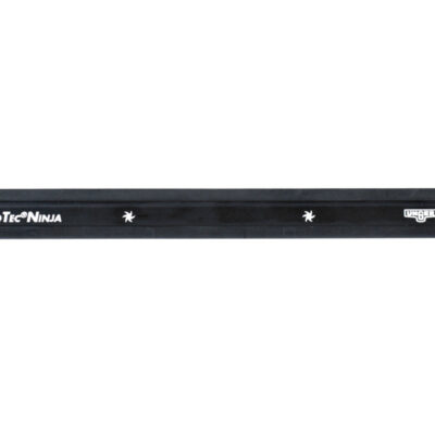 ErgoTec Ninja Barrette aluminium noire Unger de 35 cm avec caoutchouc souple soft ref AC350.