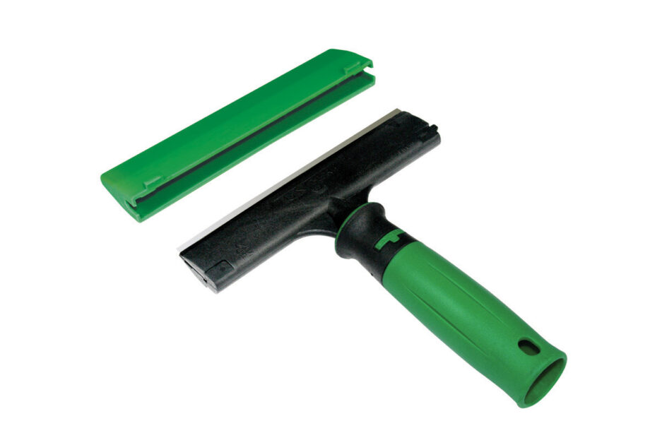 ErgoTec grattoir à vitre Unger 15 cm manche verte ref EG150