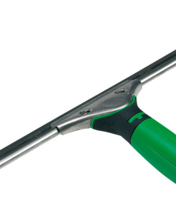 ErgoTec raclette complète Unger 25 cm (poignée verte + baguette 25 cm caoutchouc souple, soft).