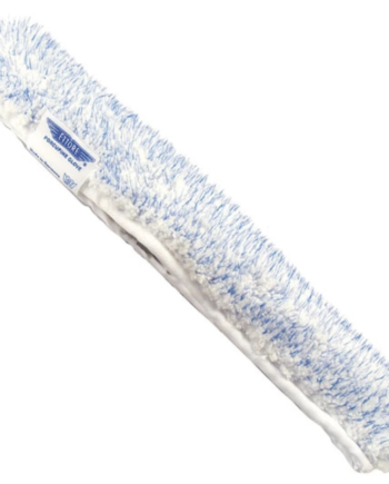 housse de mouilleur Ettore en microfibre de couleur bleu clair et blanc ref 58014 & 58018.