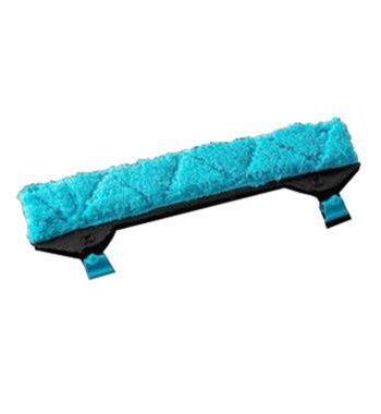 Moerman FLIQ pad en microfibre bleu avec boutons ref 23522 & 23523.