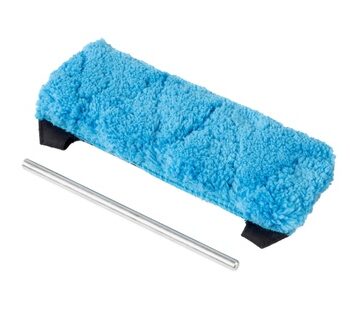 Moerman Premium FLIQ pad en microfibre bleu avec barre de fixation 15 cm - ref 27928