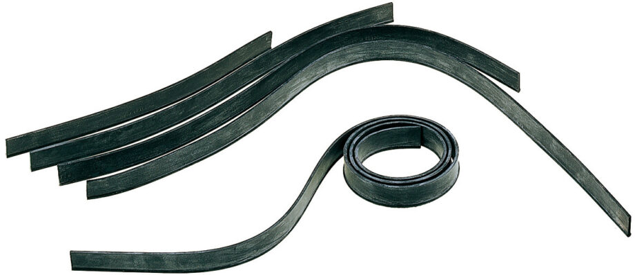Sachet de 10 caoutchoucs noirs Unger 25 cm souple (soft) - ref RR250
