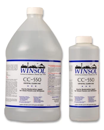 Agent nettoyant pour verre Winsol Crystal Clear 550 ref 2218.