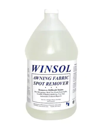Détachant pour tissu Winsol d'auvent de 3,79 litres (Awning Fabric Spot Remover (gallon) ref 2147.