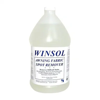 Détachant pour tissu Winsol d'auvent de 3,79 litres (Awning Fabric Spot Remover (gallon) ref 2147.