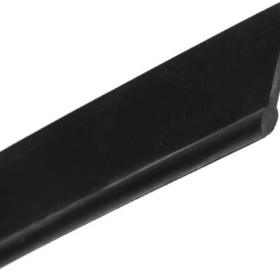 Lame de caoutchouc Moerman Liquidator hard découpe 45° de couleur noire 45 cm ref RP-RS-22288.