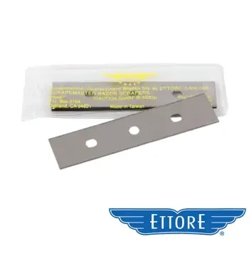 Etui de 10 lames de rechange pour grattoir Ettore Scrapemaster 9 cm