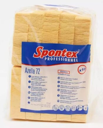 Paquet de 10 éponges Spontex Azella 72