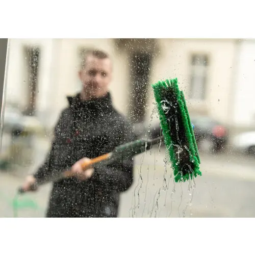 Brosse Unger nLITE Power complète à poils fleurés verts