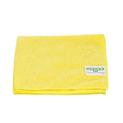 Chiffon Unger en microfibre épaisse de couleur jaune 40 cm x 40 cm SmartColor Microwipe 500 à l'unité