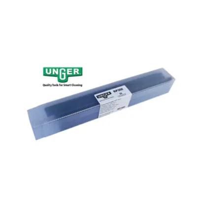 Boîte en plastique de 25 lames de caoutchouc Unger souple (soft) de couleur noire