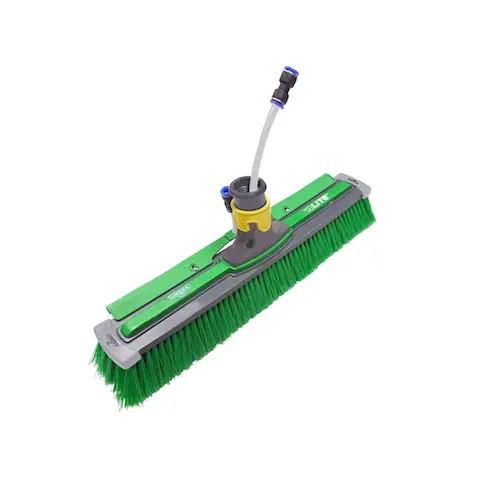 Brosse Unger nLITE Power complète à poils fleurés verts