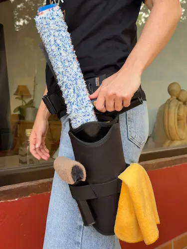 Carquois seau à la ceinture Maykker Grackle noir Bucket on a belt (BOAB)