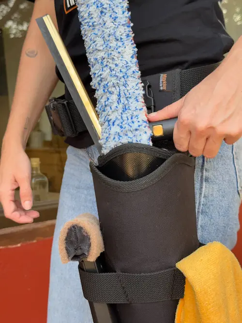 Carquois seau à la ceinture Maykker Grackle noir Bucket on a belt (BOAB)
