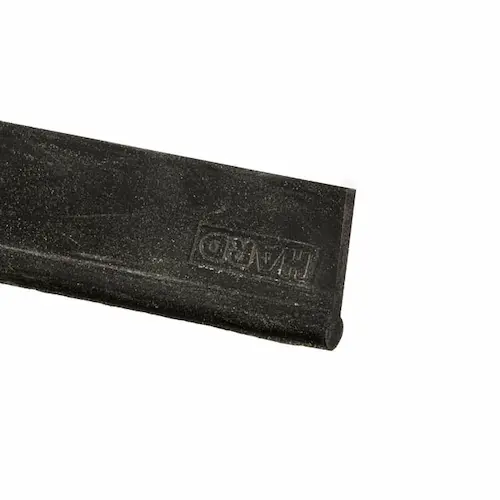 Sachet plastique de 10 lames de caoutchoucs Unger Hard de couleur noire