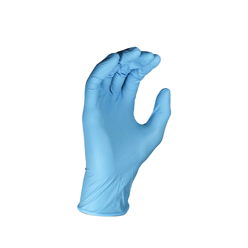 Boîte de 100 gants de protection en nitrile non-poudrés