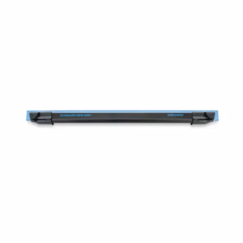 Baguette / barrette / rail Moerman Standard Wide Body Channel avec caoutchouc NXT-R