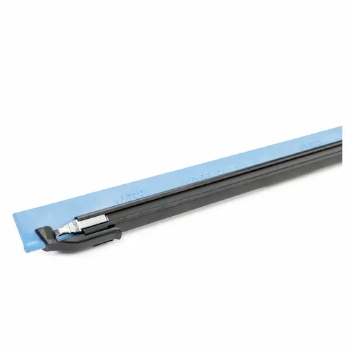 Baguette / barrette / rail Moerman Standard Wide Body Channel avec caoutchouc NXT-R