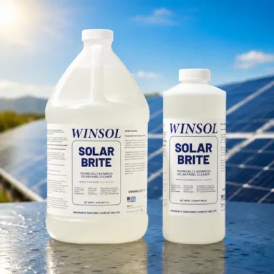 Produit nettoyant pour panneaux solaires Winsol Solar Brite