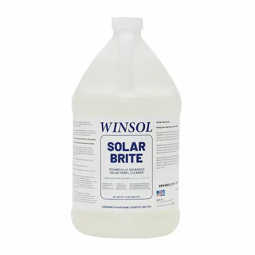 Produit nettoyant pour panneaux solaires Winsol Solar Brite