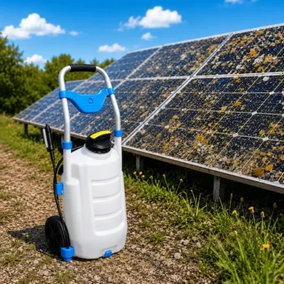 Trolley Backpack mobile pulvérisateur à pression avec batterie amovible