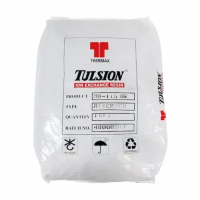 Sac de 25 litres de résine échangeuse d'ions à double lit mélangé Tulsion MB-115