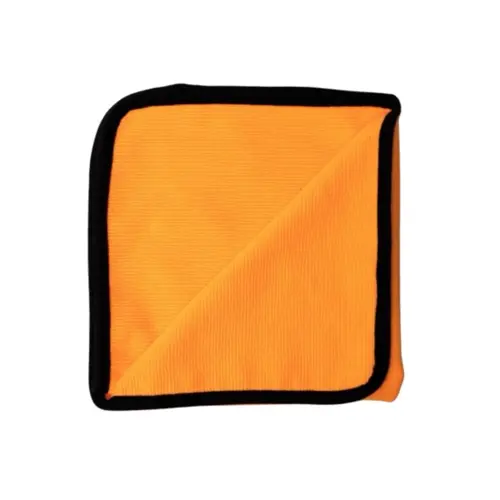 Chiffon en microfibre douce Maykker Terry Towel de couleur orange