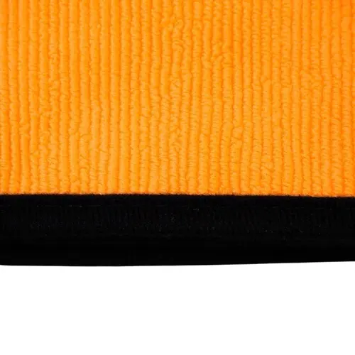 Chiffon en microfibre douce Maykker Terry Towel de couleur orange