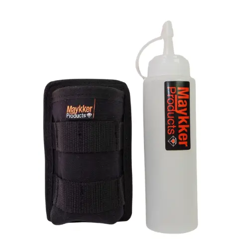 Petit porte-bouteille Maykker Small Bottle Holder avec bouteille de 240 ml incluse